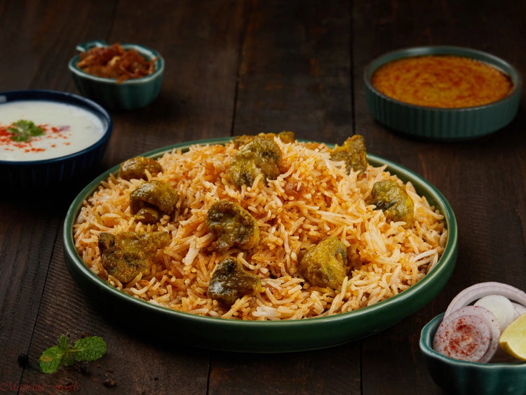 Mushroom Biryani